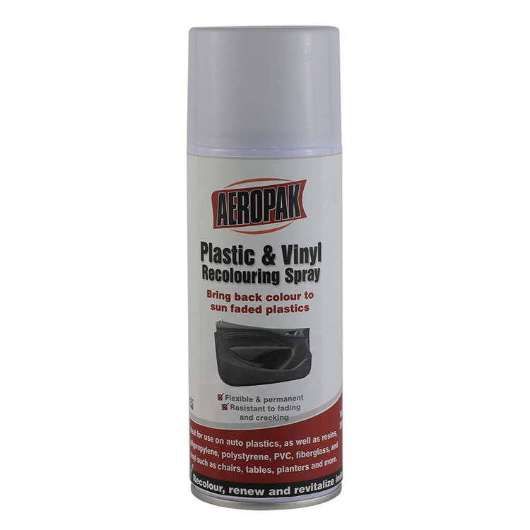 Tinta spray para recoloração de plástico e vinil Aeropak 