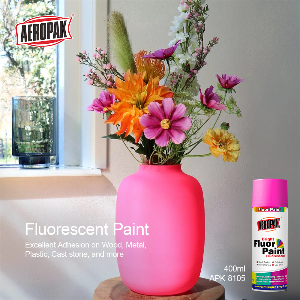 Fluorescente vs. Tintas luminosas: diferenças de chave