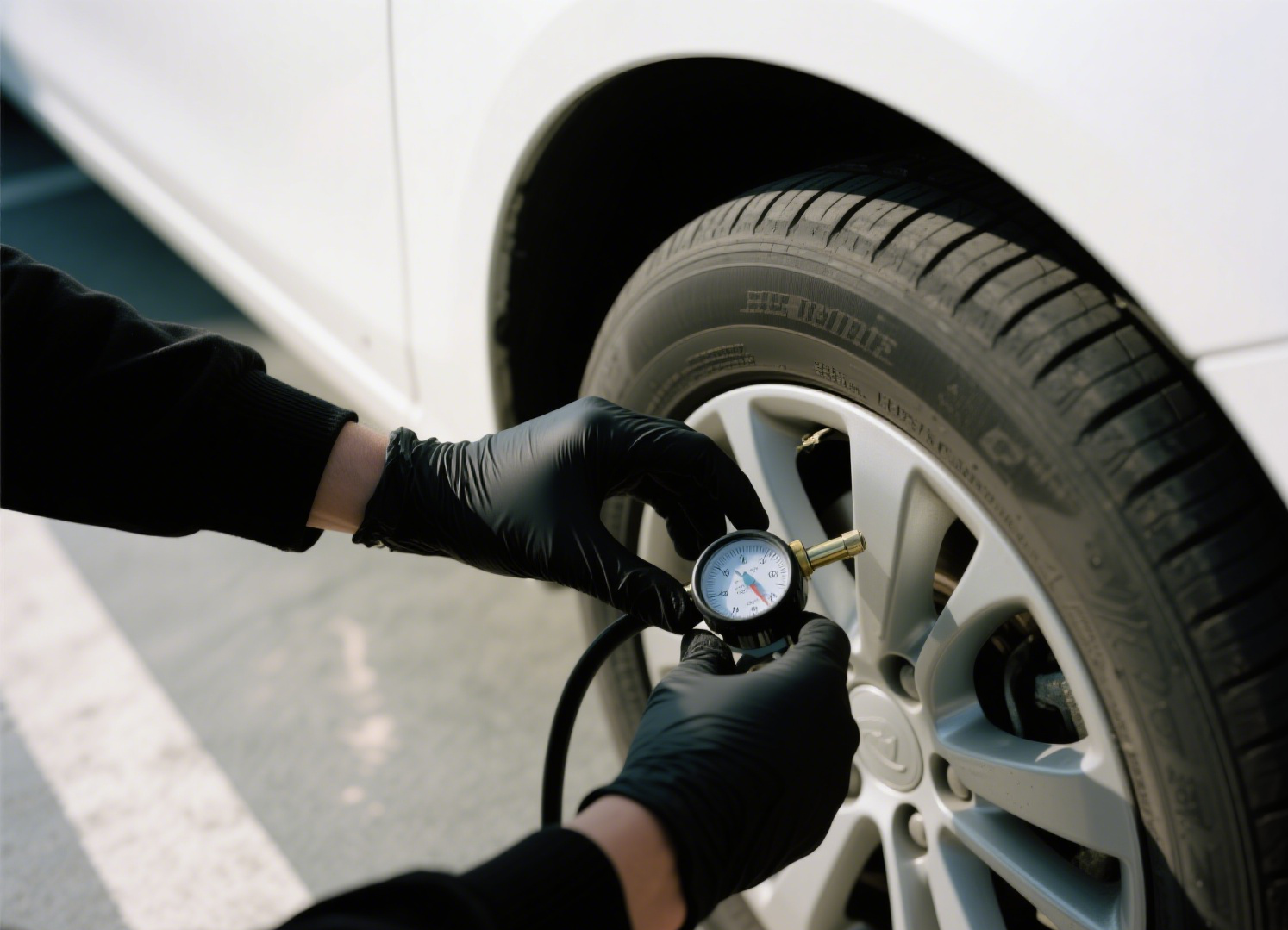 O ar de bombeamento em um pneu aumenta a pressão?