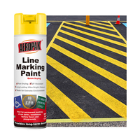 Tinta spray de marcação de linha seca rápida amarela