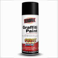 Tinta spray acrílica cinza graffiti sobre tela