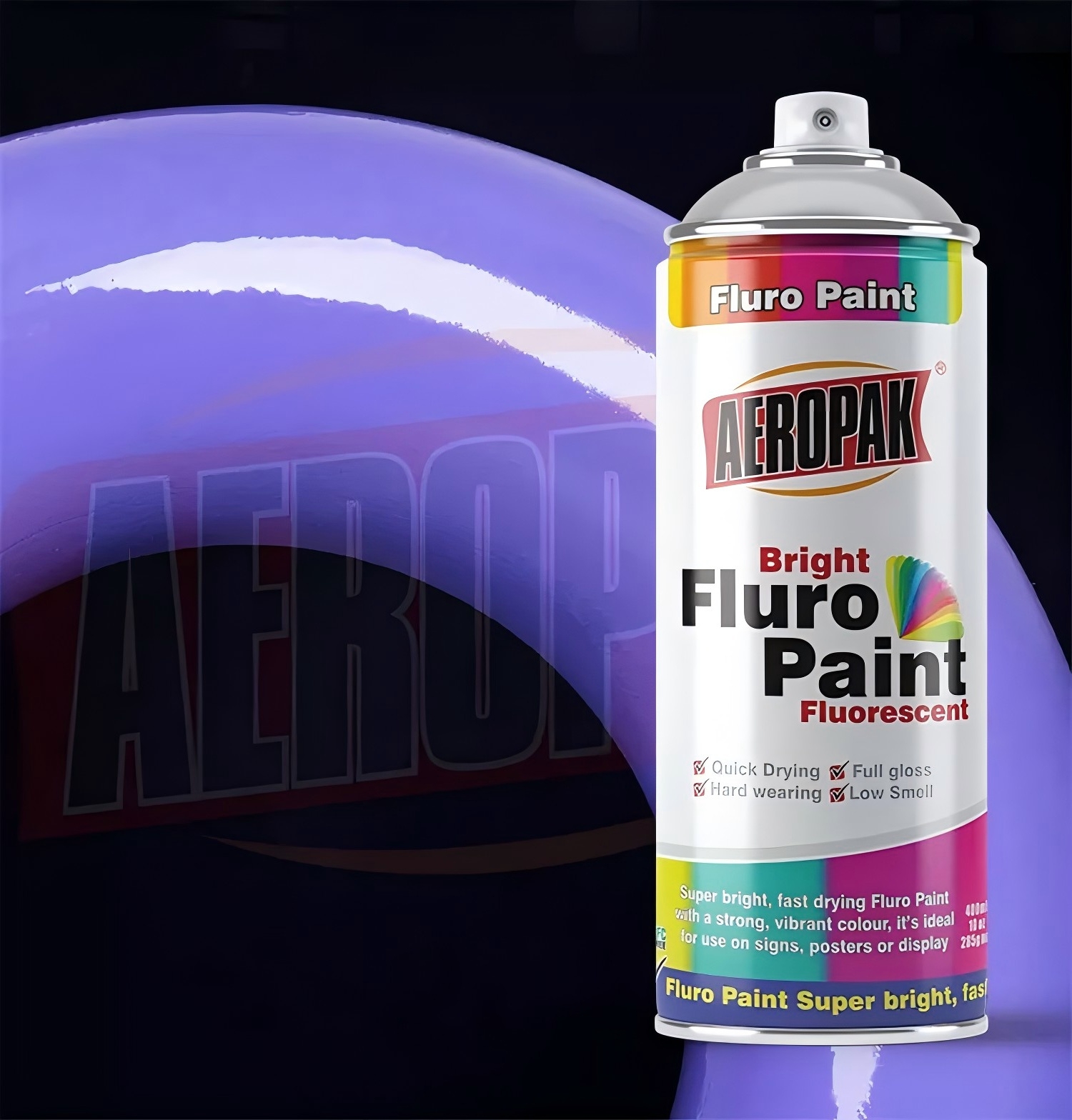 Como usar efetivamente tinta spray fluorescente para desenhos atraentes