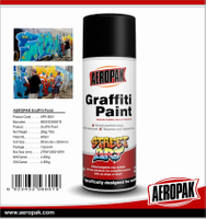 Tinta spray graffiti de arte colorida em vinil