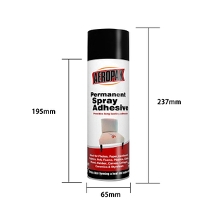Adesivo em spray à prova d'água sem ácido para tecido